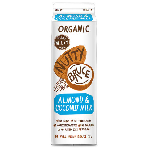 Nutty Bruce Almond and Coconut Milk Organic