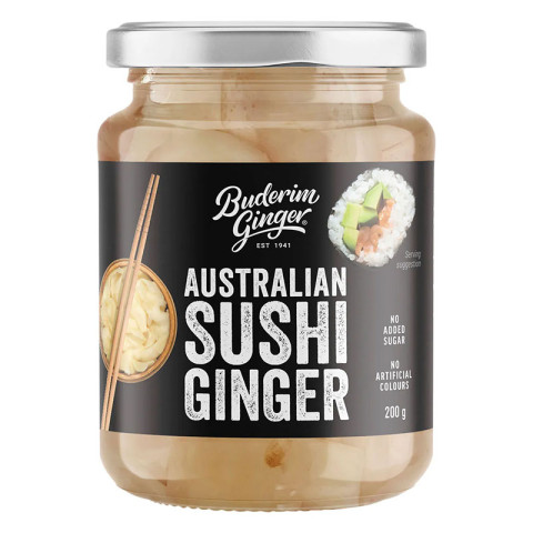 Buderim Ginger Australian Sushi Ginger