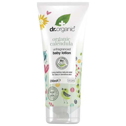 Dr Organic Baby Lotion with Calendula Unfragranced