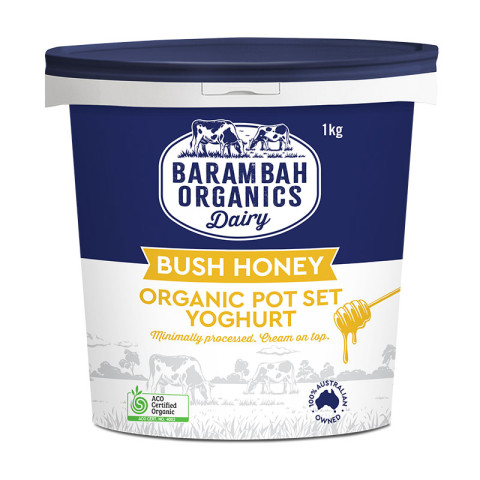 Barambah Organics Bush Honey Pot Set Yoghurt