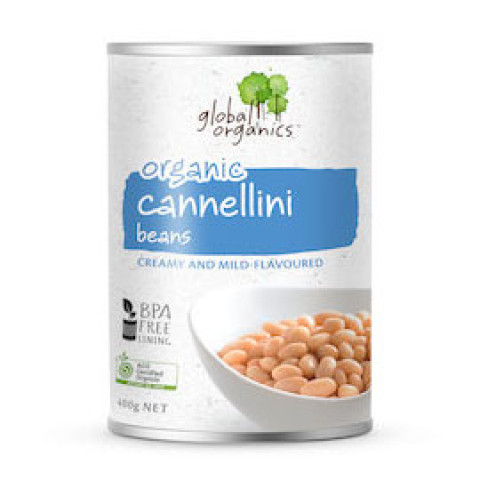 Global Organics Cannellini Beans (can)