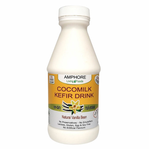 Amphore Living Foods Cocomilk Kefir Drink Vanilla