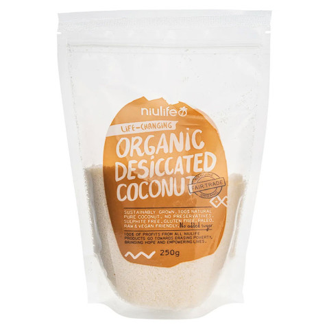 Niulife Coconut Desiccated Organic