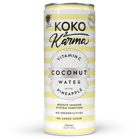 Koko and Karma Coconut Water - Vitamin C and Pineapple