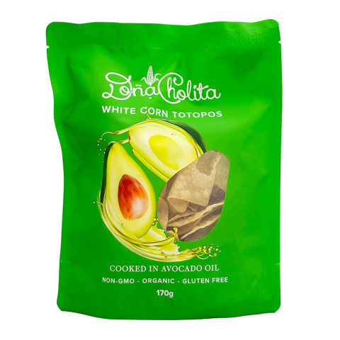 Dona Cholita Corn Chips Totopos Avocado Oil