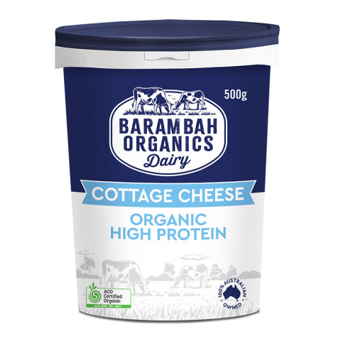 Barambah Organics Cottage Cheese High Protein