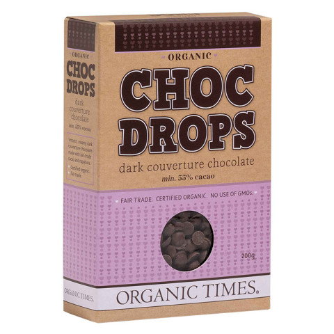 Organic Times Dark Chocolate Drops