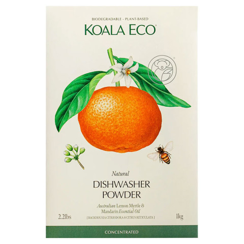 Koala Eco Dishwasher Powder Lemon Myrtle and Mandarin