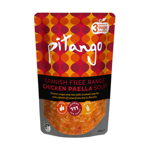 Pitango Free Range Spanish Chicken Paella Soup