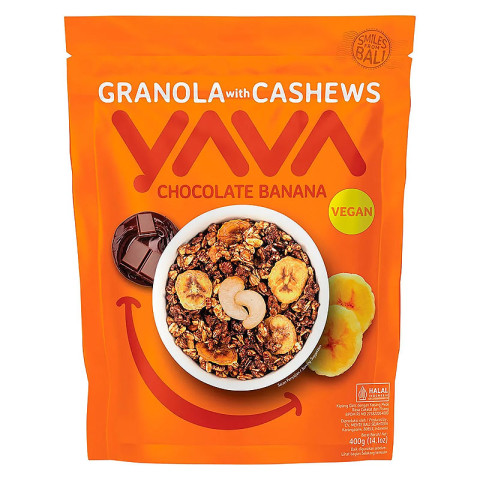 Yava Granola with Cashews Chocolate Banana