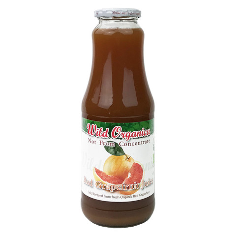 Wild Organica Red Grapefruit Juice