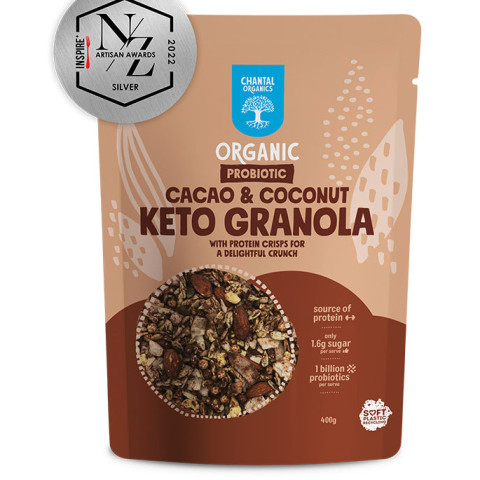 Chantal Organics Keto Granola - Cacao and Coconut