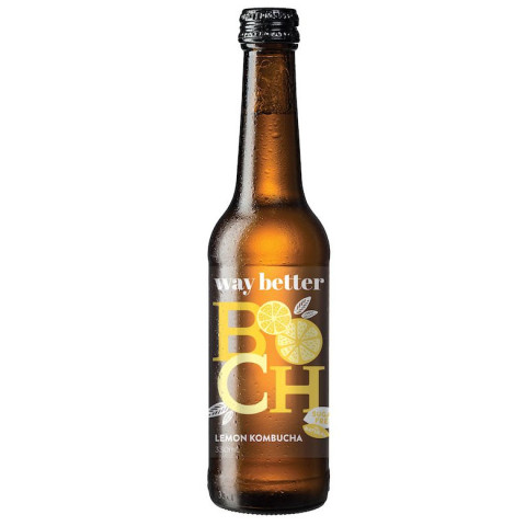 Way Better Booch Lemon Kombucha