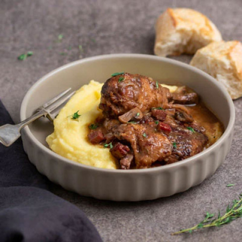 Food St Matt's Coq Au Vin