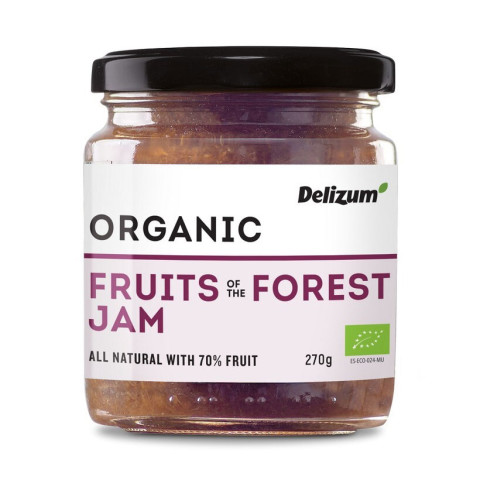 Delizum Organic Fruits of the Forest Jam