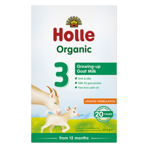 Holle Organic Goat Milk Toddler Formula 3 with DHA