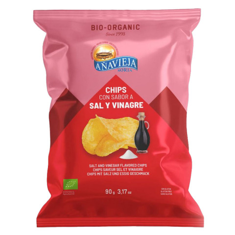 Anavieja Organic Salt and Vinegar Chips