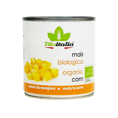 BioItalia Organic Tinned Corn