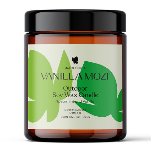 Vanilla Mozi Outdoor Soy Wax Candle