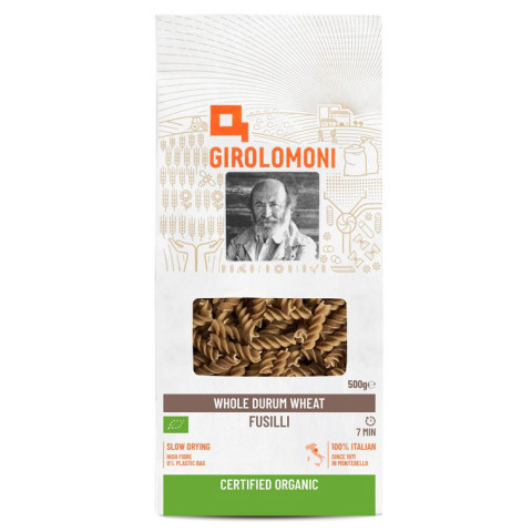 Girolomoni Pasta - Fusilli Whole Durum Wheat