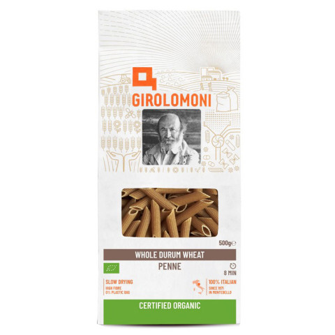 Girolomoni Pasta - Penne Whole Durum Wheat