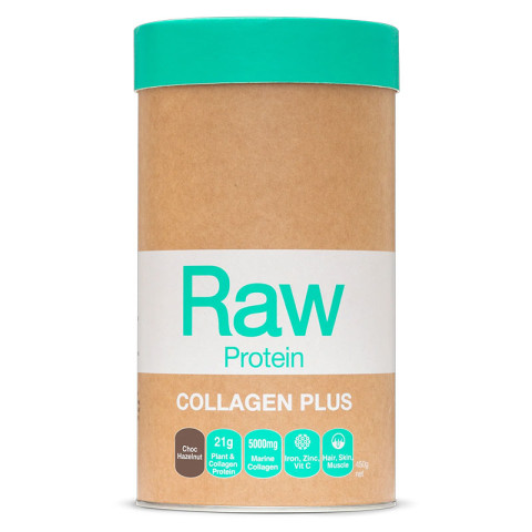 Amazonia Raw Protein Collagen Plus Choc Hazelnut