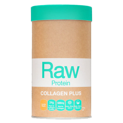 Amazonia Raw Protein Collagen Plus Vanilla Maple