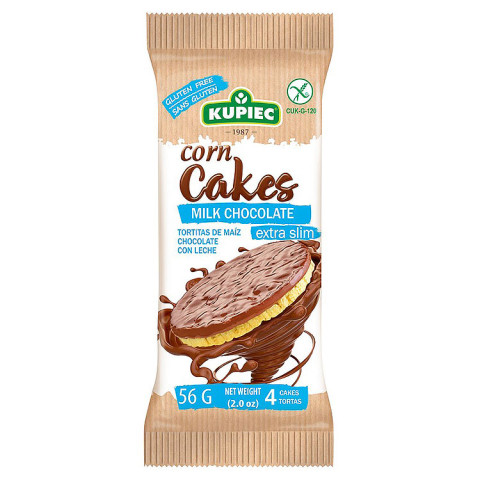 Kupiec Corn Cakes Milk Chocolate  - Clearance