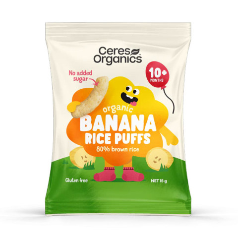 Ceres Organics Rice Puffs Banana