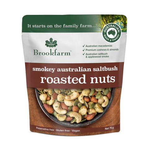 Brookfarm Roasted Nuts Smokey Australian Salt Bush