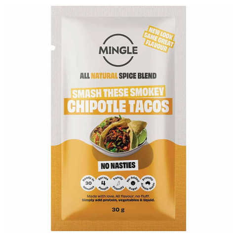 Mingle Smokey Chipotle Tacos All Natural Recipe Base