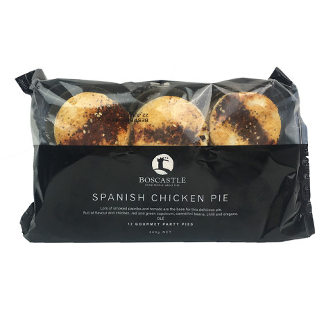 Boscastle Spanish Chicken Party Pies