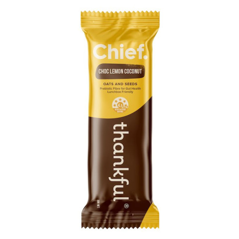 Chief. Thankful Bar Choc Lemon Coconut