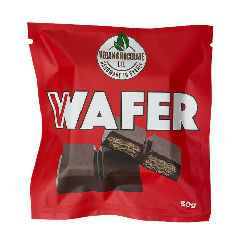 The Vegan Chocolate Co V Wafer Chocolate Bar