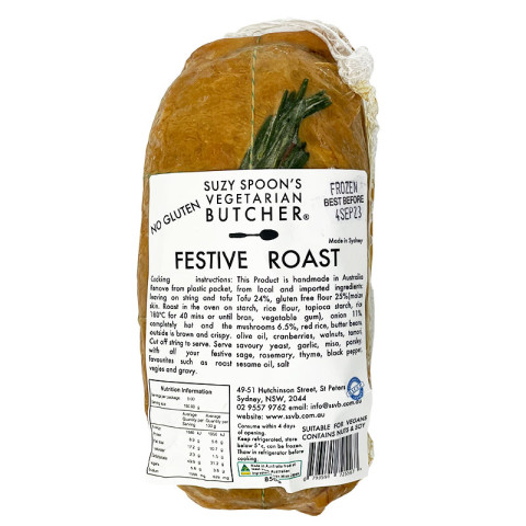 Suzy Spoon’s Vegetarian Butcher Vegan Festive Roast Gluten Free