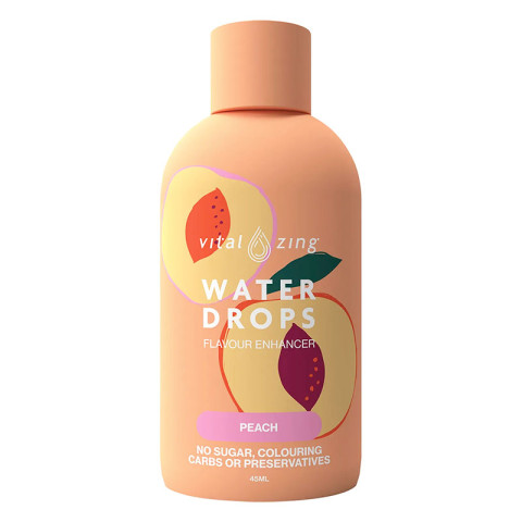 Vital Zing Water Drops Peach