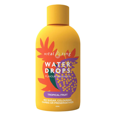 Vital Zing Water Drops Tropical Fruit