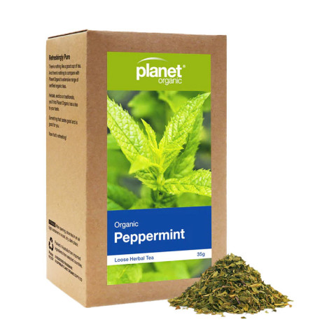 Planet Organic Peppermint Loose Herbal Tea