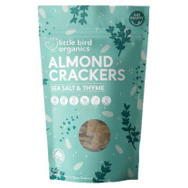 Little Bird Organics Almond Crackers Sea Salt and Thyme