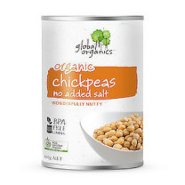 Global Organics Chickpeas No Added Salt (can)