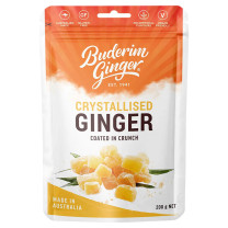 Buderim Ginger Crystallised Ginger Coated in Crunch