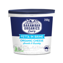 Barambah Organics Feta Cheese in Brine