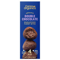 Ceres Organics Fudgy Bites Double Chocolate