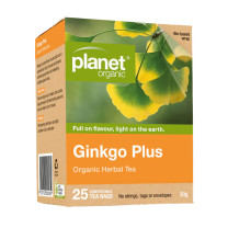 Planet Organic Ginkgo Plus Tea