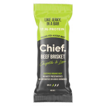 Chief. Beef Brisket Grass Fed Beef Bar - Chipotle and Lime