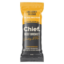 Chief. Beef Brisket Grass Fed Beef Bar - Smokey BBQ