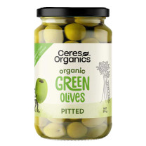 Ceres Organics Green Olives Pitted