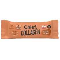 Chief. Collagen Protein Bar Hazelnut Brownie