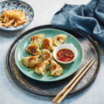 Food St Iris’s Pork and Chive Dumplings with Chilli Oil