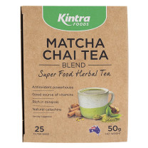 Kintra Foods Matcha Chai Tea Blend Tea Bags